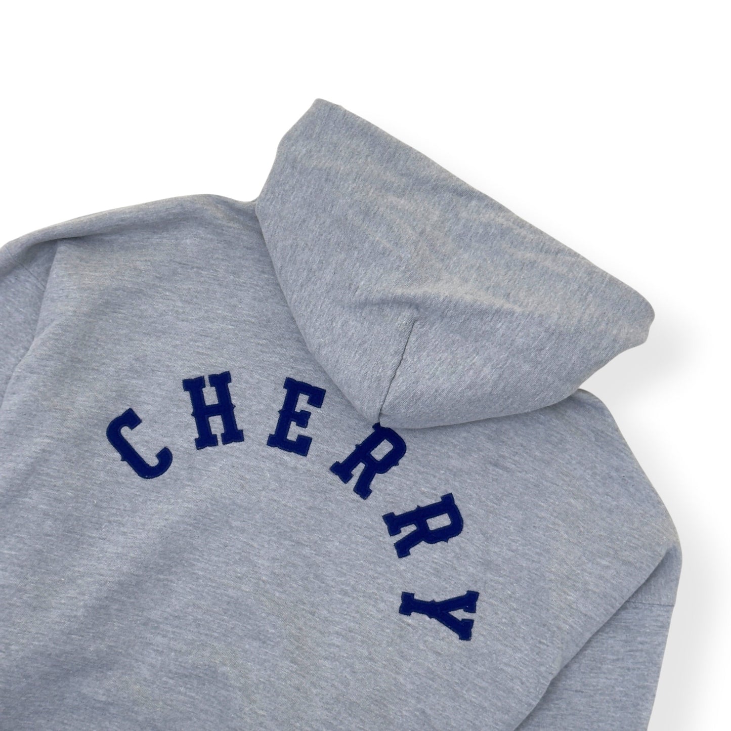 CHERRY LA ZIP-UP HOODIE GREY / BLUE XL | XL, Blue