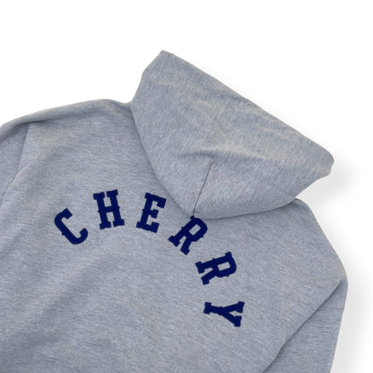 CHERRY LA ZIP-UP HOODIE GREY / BLUE XL | XL, Blue
