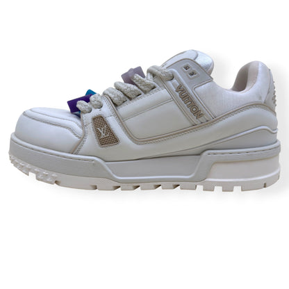 LOUIS VUITTON TRAINER MAXI SNEAKER WHITE UK10 | UK 10, White