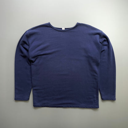 Vintage Navy 90s/00s Sweatshirt | Large, Navy