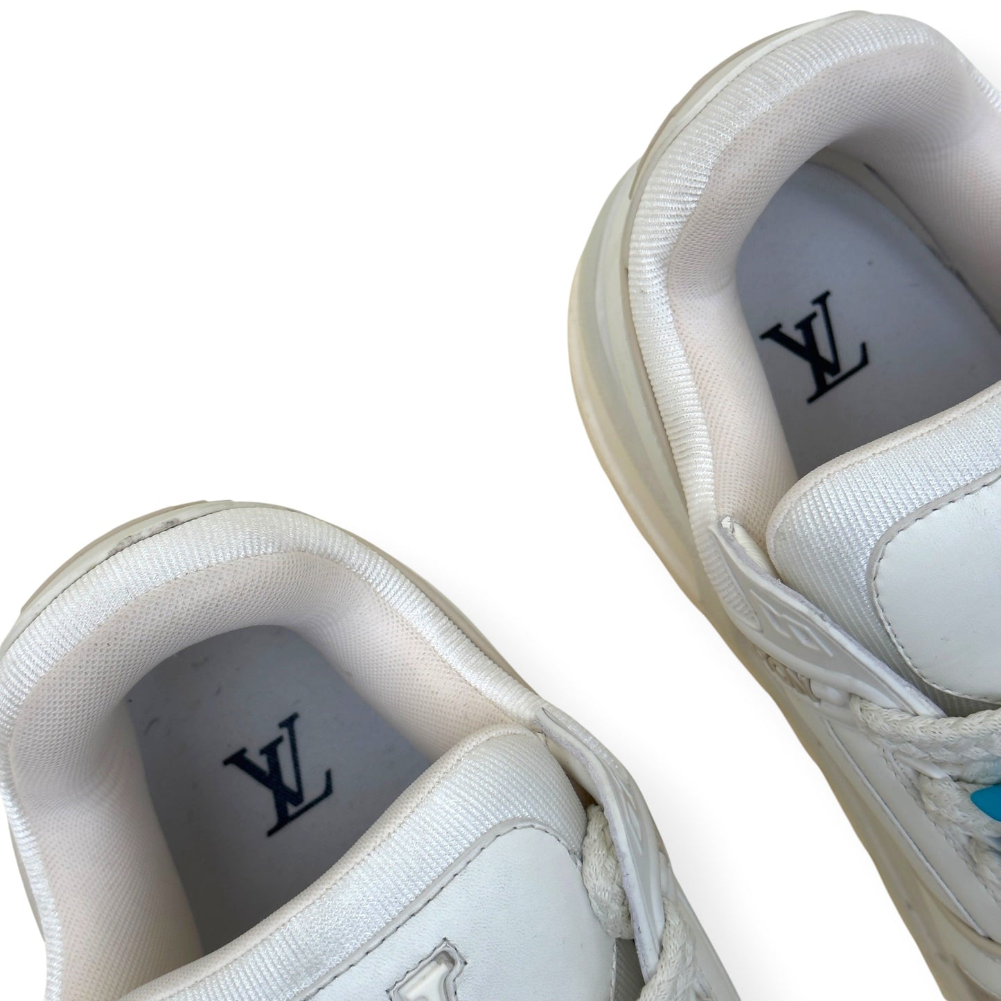 LOUIS VUITTON TRAINER MAXI SNEAKER WHITE UK10 | UK 10, White