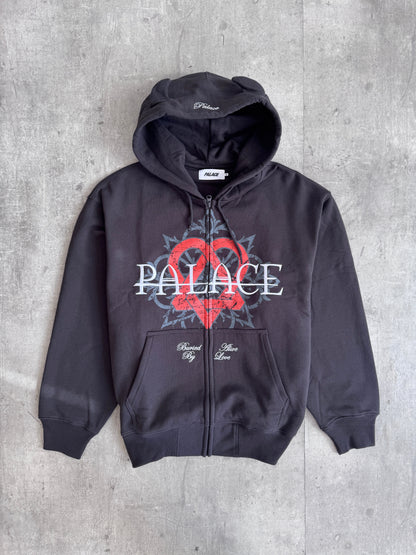 PALACE TRI-GRAM HOOD BLACK