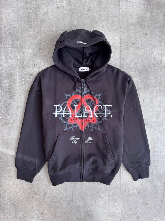 PALACE TRI-GRAM HOOD BLACK