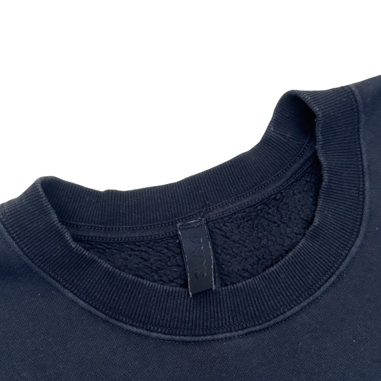 SKIMS FLEECE LOUNGE SWEATSHIRT BLACK XL | XL, Black