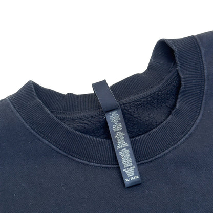 SKIMS FLEECE LOUNGE SWEATSHIRT BLACK XL | XL, Black