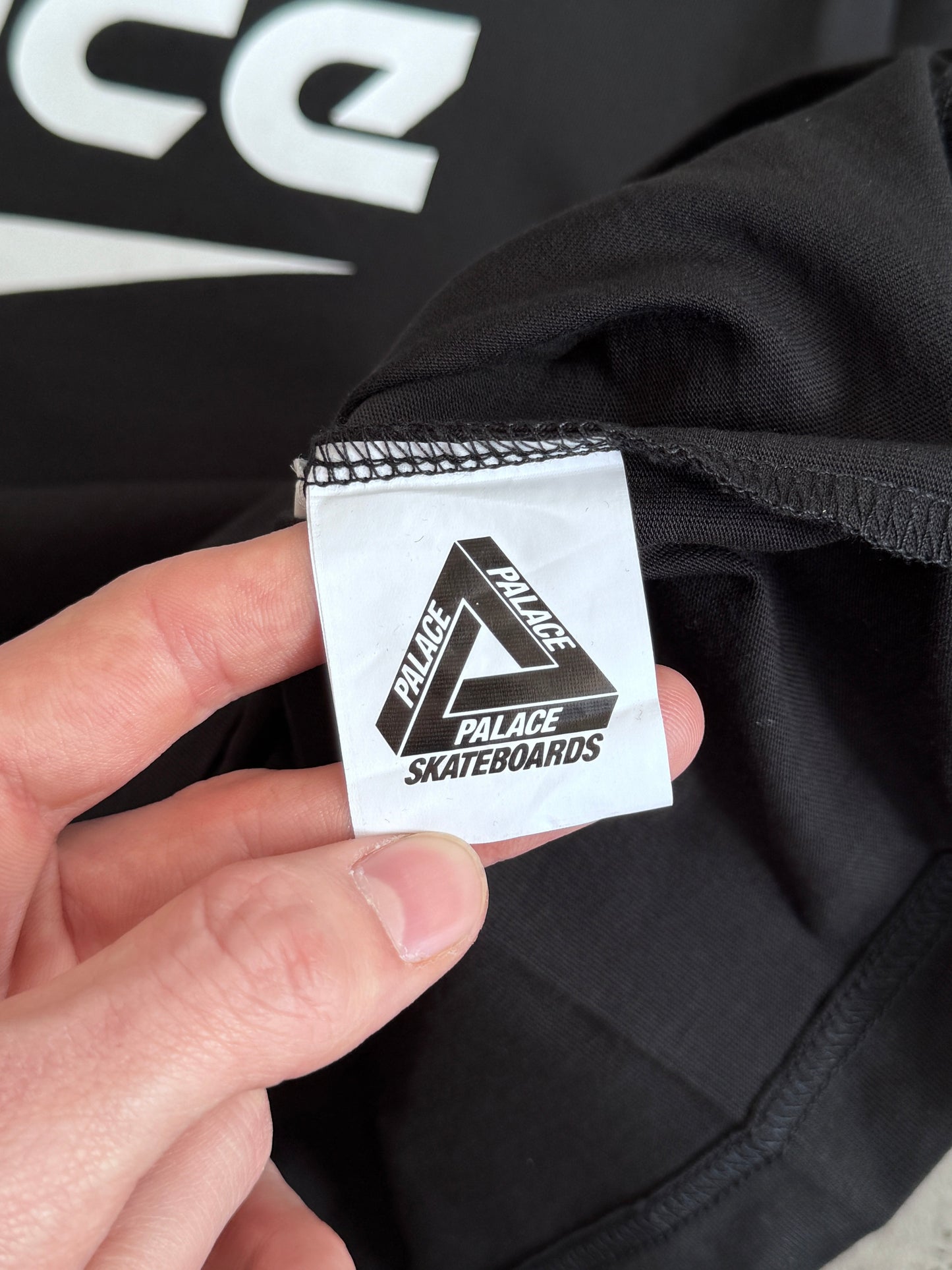 PALACE REEBOK P-BOK T-SHIRT BLACK
