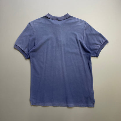 Vintage St Michael Navy 80s Faded Polo Shirt | Medium, Navy