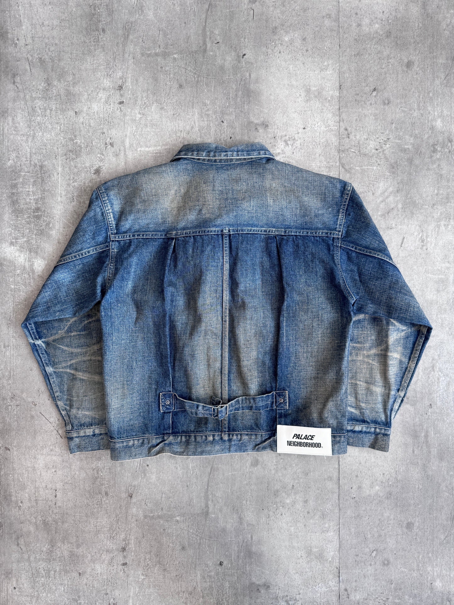 PALACE NEIGHBORHOOD SAVAGE DENIM JACKET INDIGO