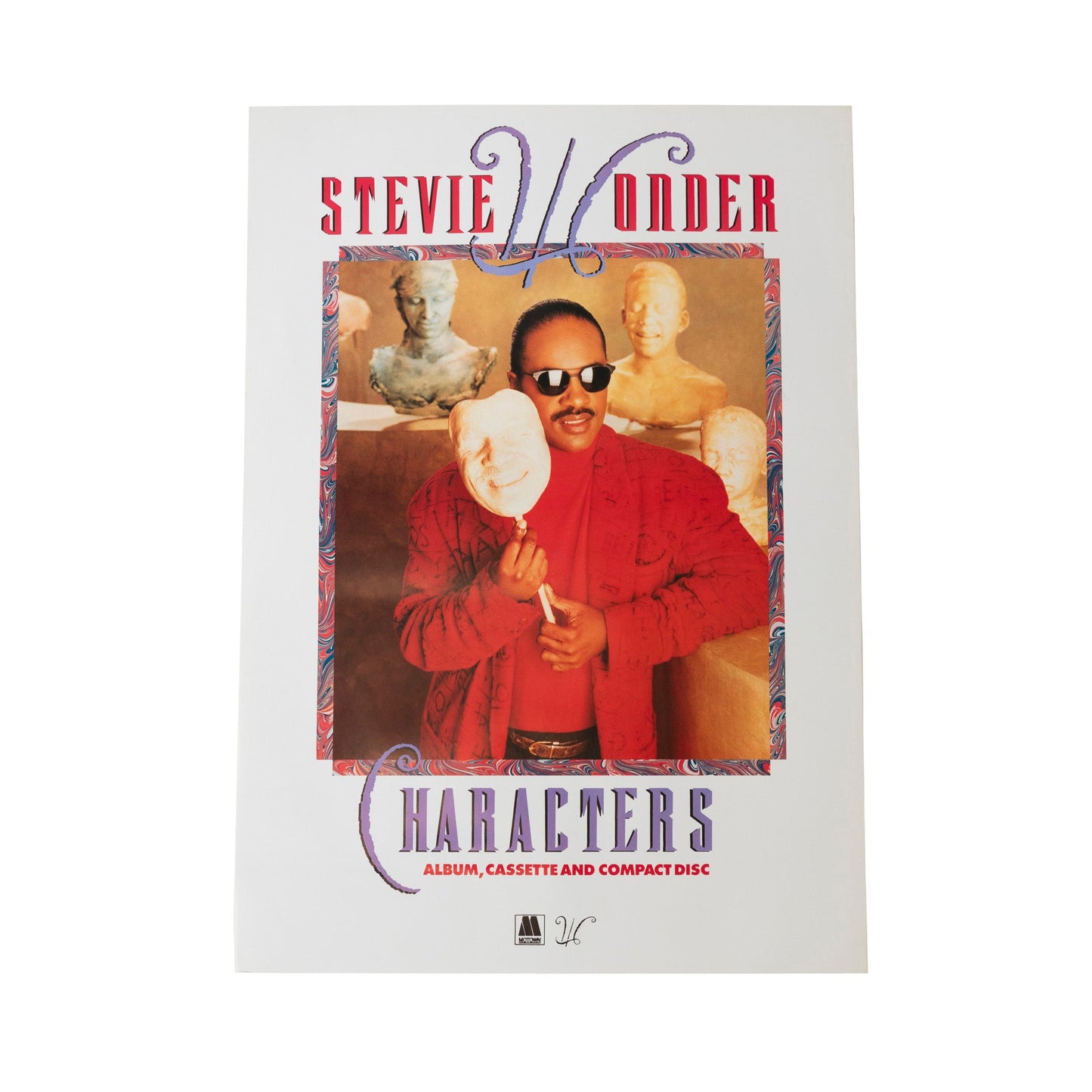 Stevie Wonder Haracters Poster