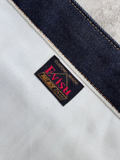 PALACE EVISU TOTE BAG INDIGO