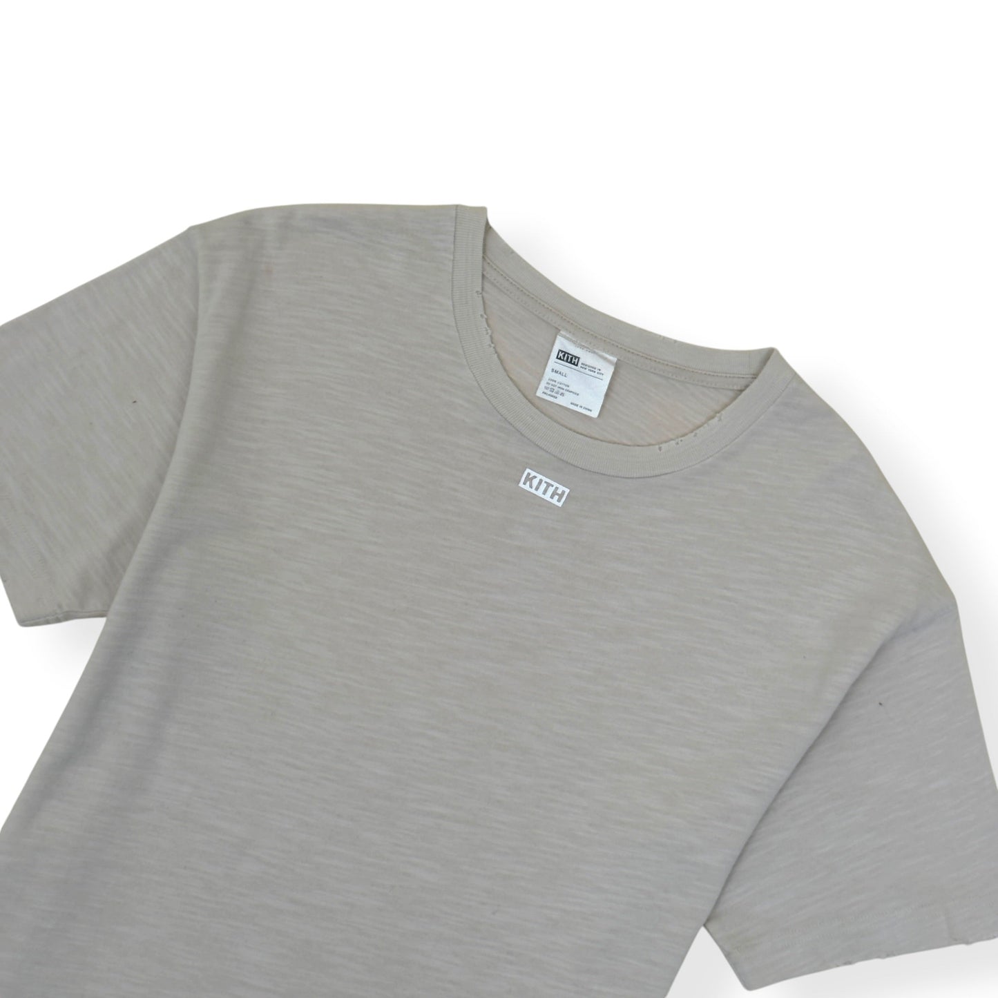 KITH LOGO T-SHIRT GREY S | Small, Grey