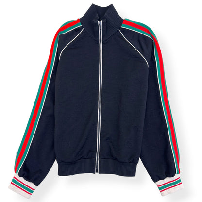 GUCCI GG JACQUARD TRACK JACKET BLACK XL | XL, Black
