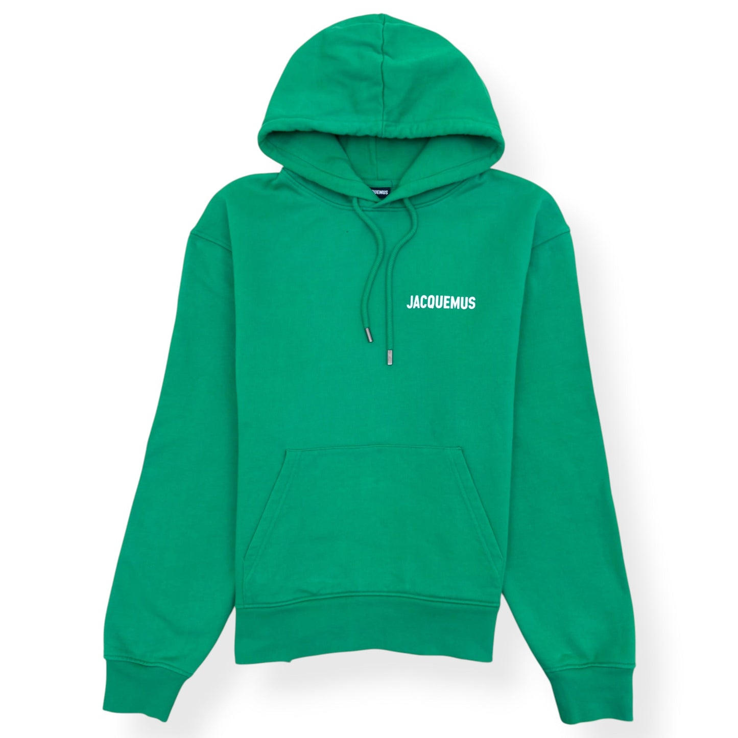 JACQUEMUS LOGO HOODIE GREEN L | Large, Green