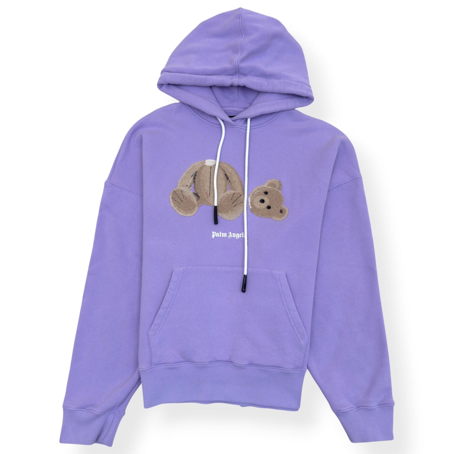 PALM ANGELS TEDDY BEAR HOODIE PURPLE XL | XL, Purple