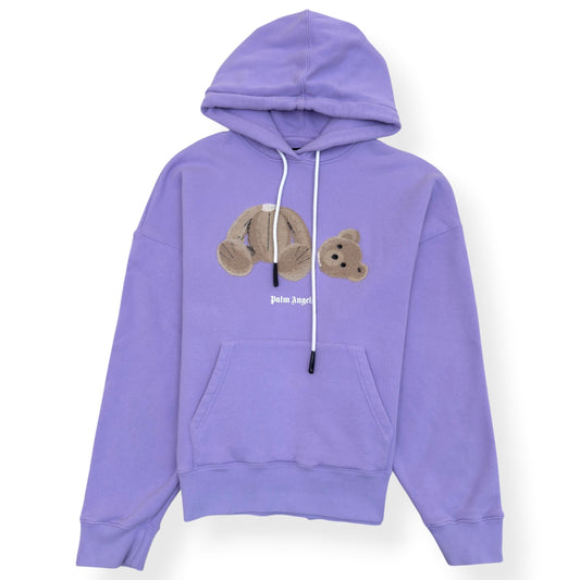 PALM ANGELS TEDDY BEAR HOODIE PURPLE XL | XL, Purple