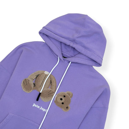 PALM ANGELS TEDDY BEAR HOODIE PURPLE XL | XL, Purple