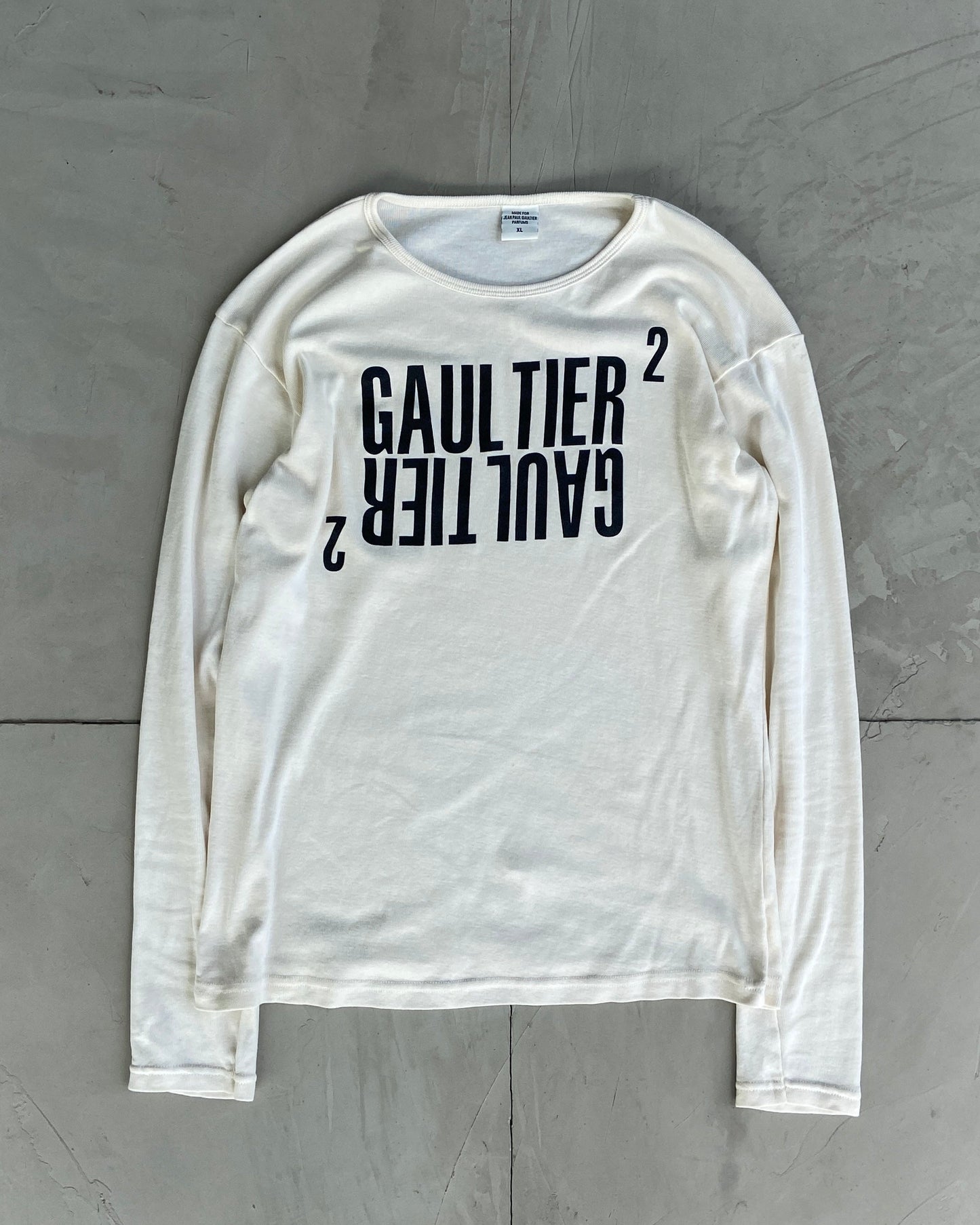 JEAN PAUL GAULTIER 'GAULTIER²' LONG SLEEVE TOP - M