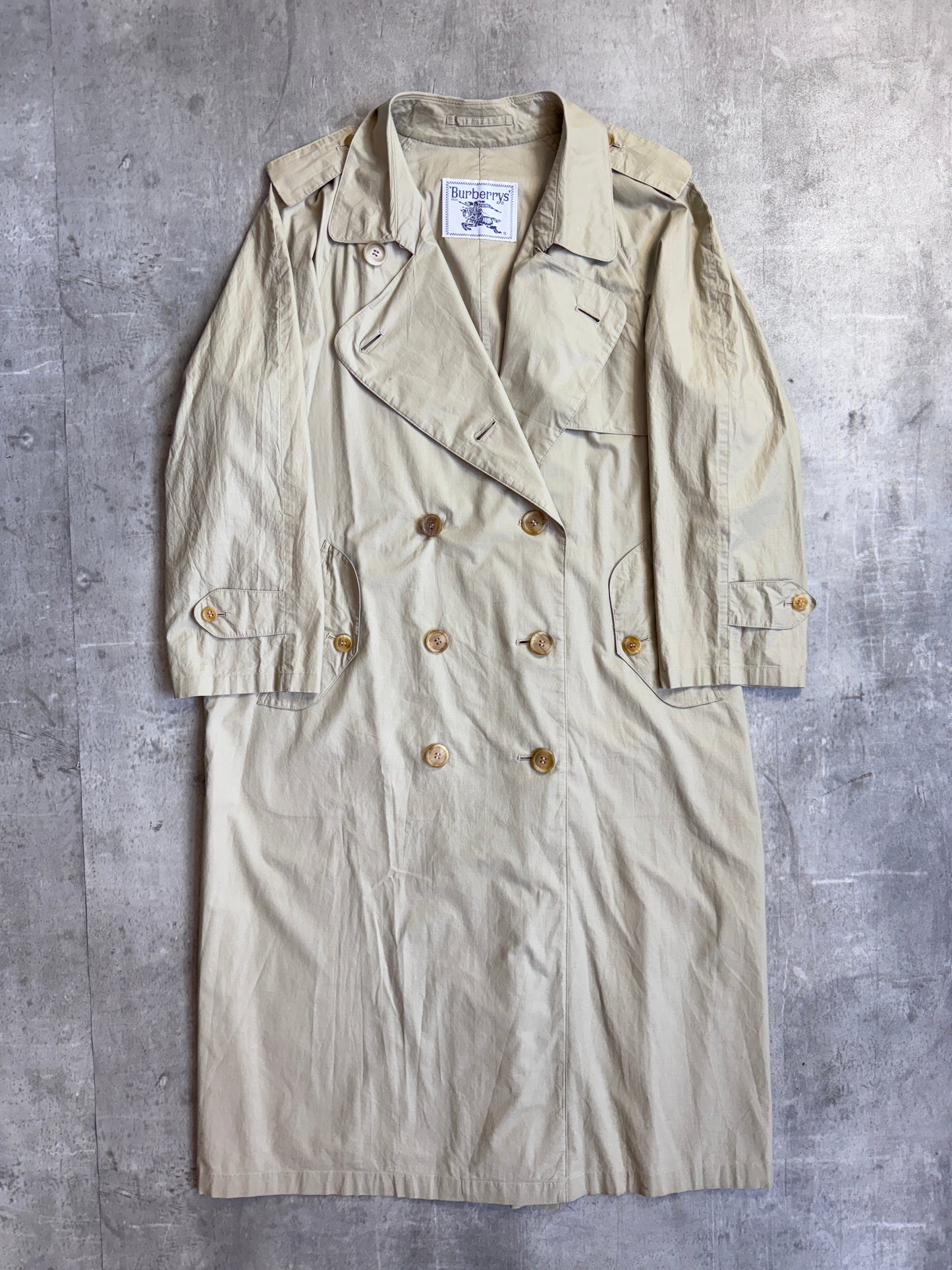 Burberry Lightweight Double Breasted Trench Coat