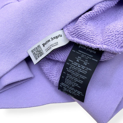 PALM ANGELS TEDDY BEAR HOODIE PURPLE XL | XL, Purple