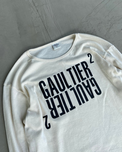 JEAN PAUL GAULTIER 'GAULTIER²' LONG SLEEVE TOP - M