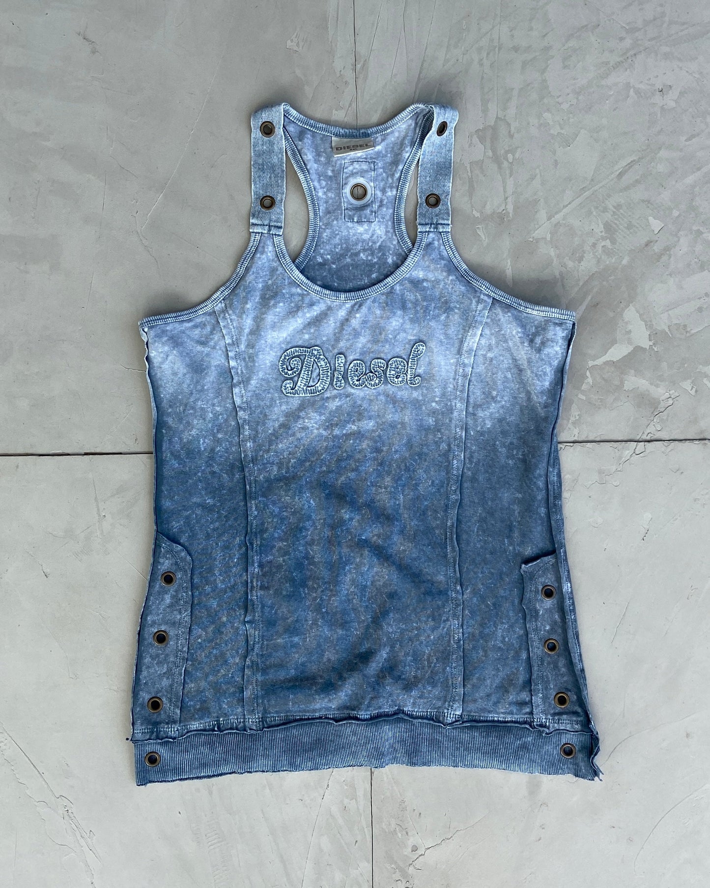 DIESEL 2000'S LOGO VEST - XXL