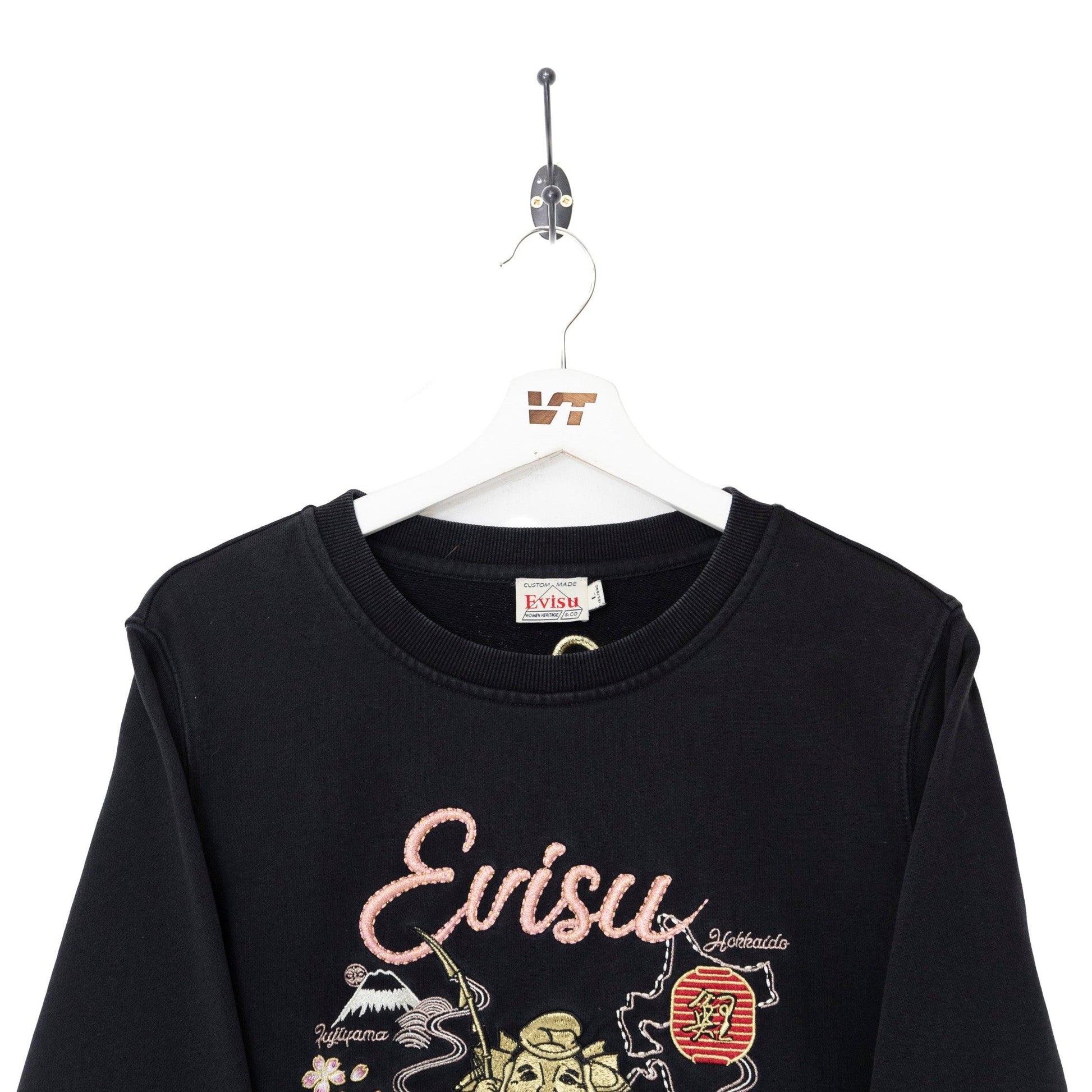 Evisu Hokkaido Embroidered Sweater - Known Source