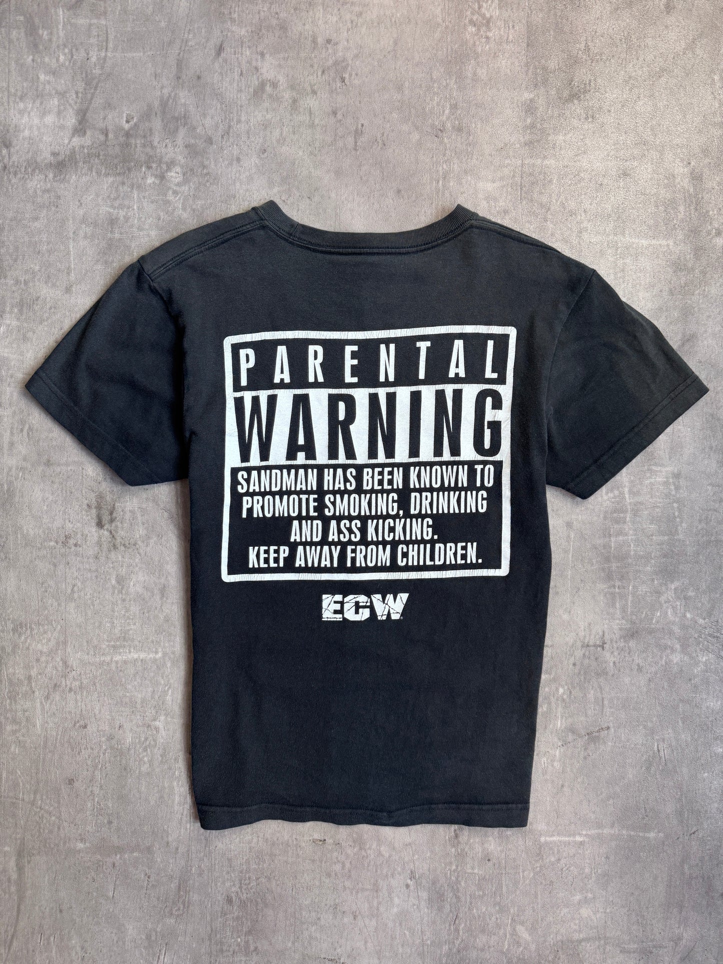 Sandman Parental Warning ECW Tee