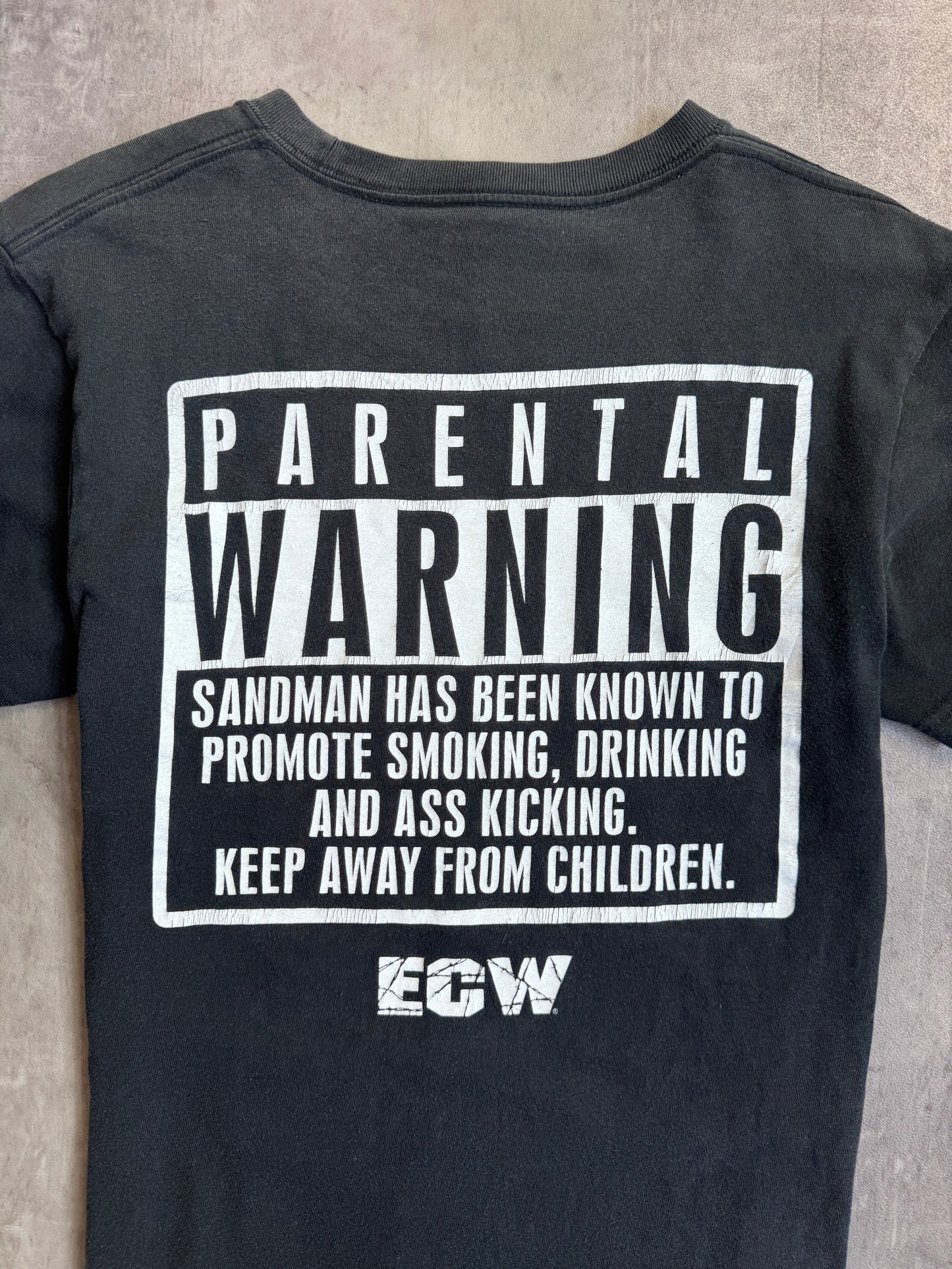 Sandman Parental Warning ECW Tee