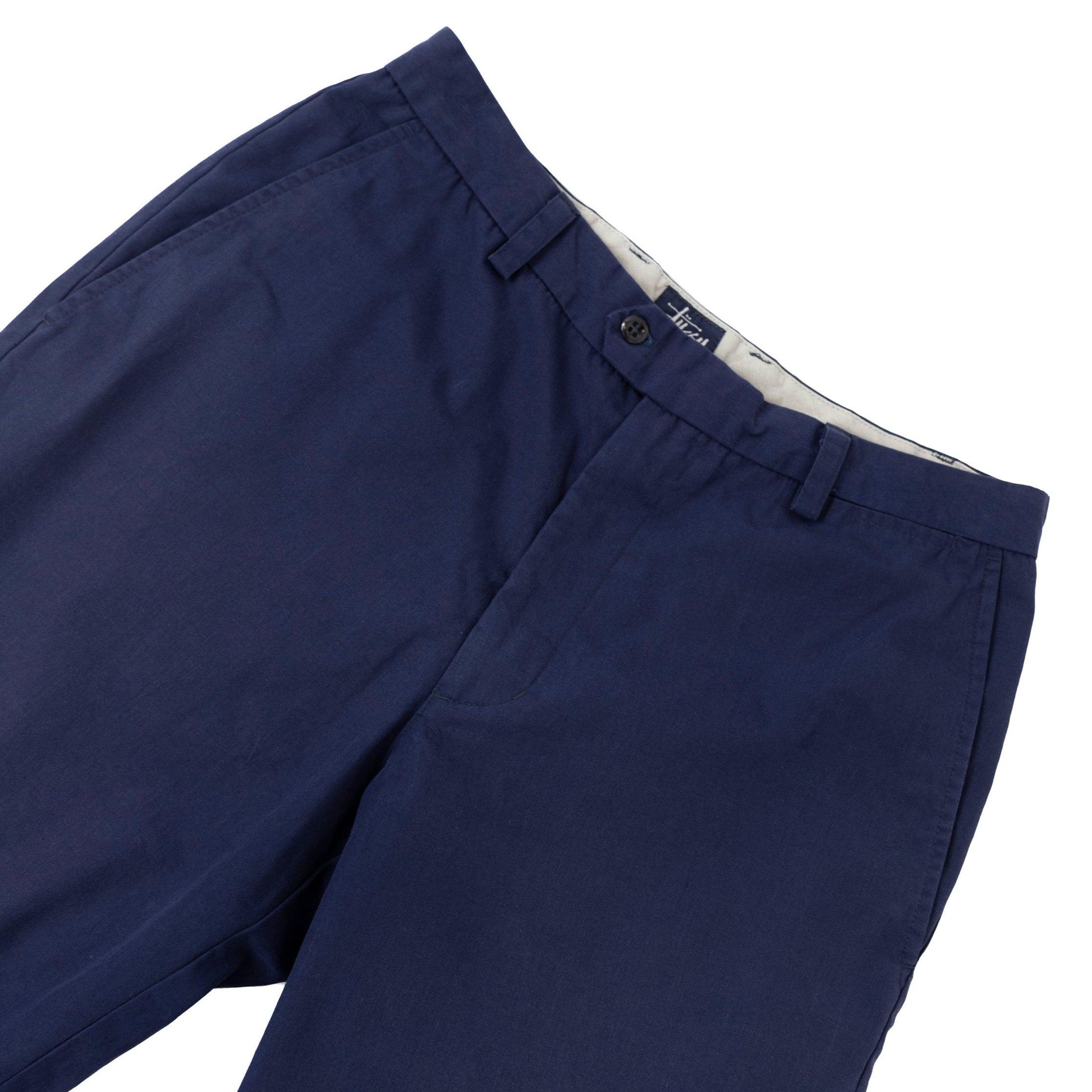 Stussy Blue Tailored Shorts - Known Source