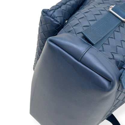 BOTTEGA VENETA CALFSKIN INTRECCIATO HYDROLOGY BACKPACK NAVY O/S | O/S, Navy