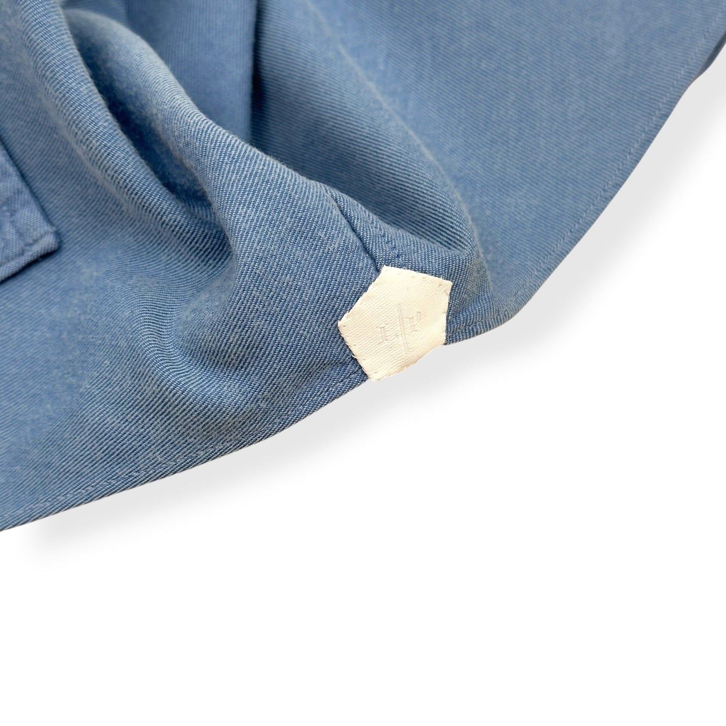 LORO PIANA CASUAL COTTON SHIRT BLUE L | Large, Blue