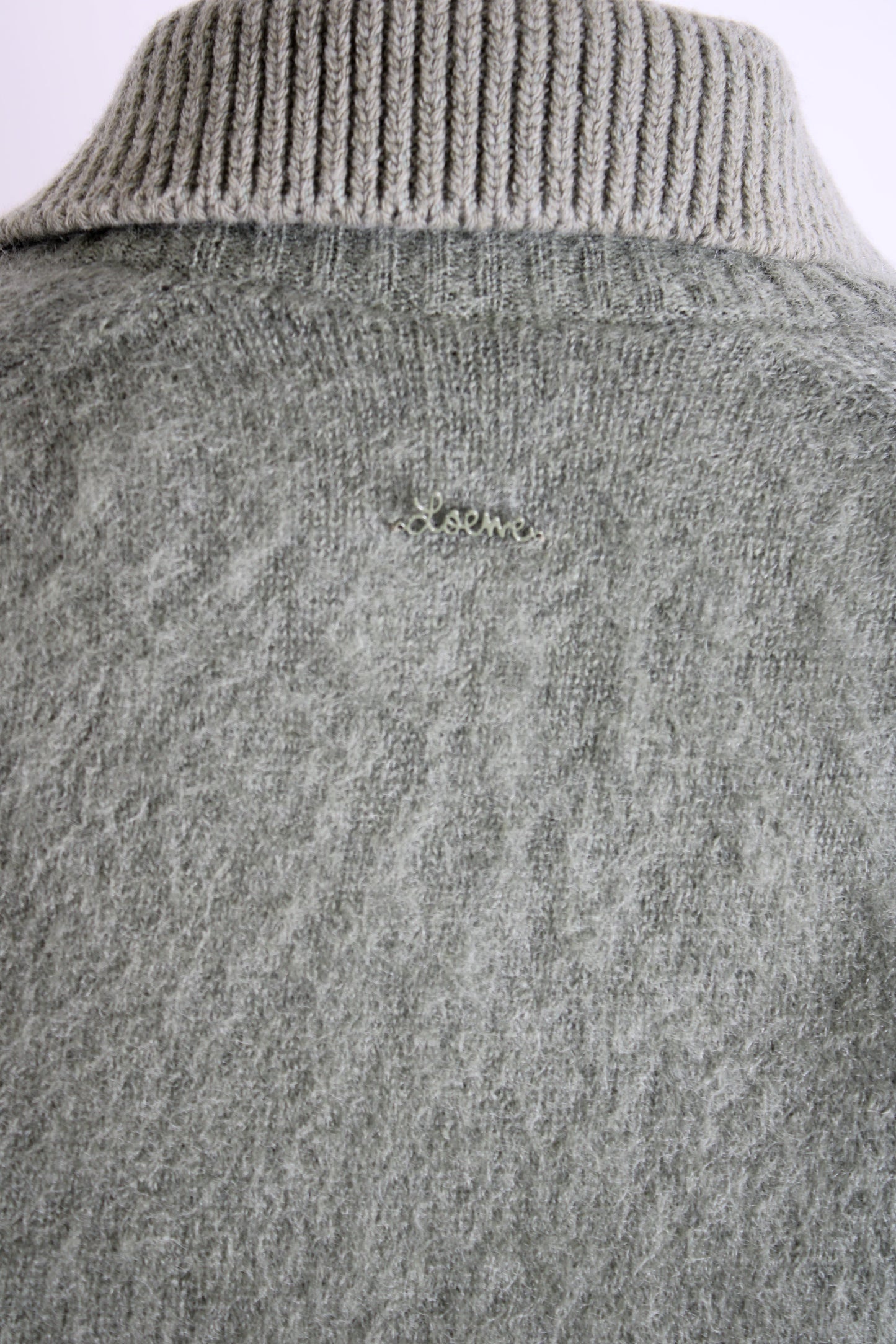 Loewe Polo Peplum Jumper Khaki S | Default Title, Multicoloured