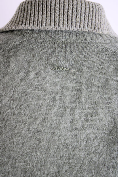 Loewe Polo Peplum Jumper Khaki S | Default Title, Multicoloured