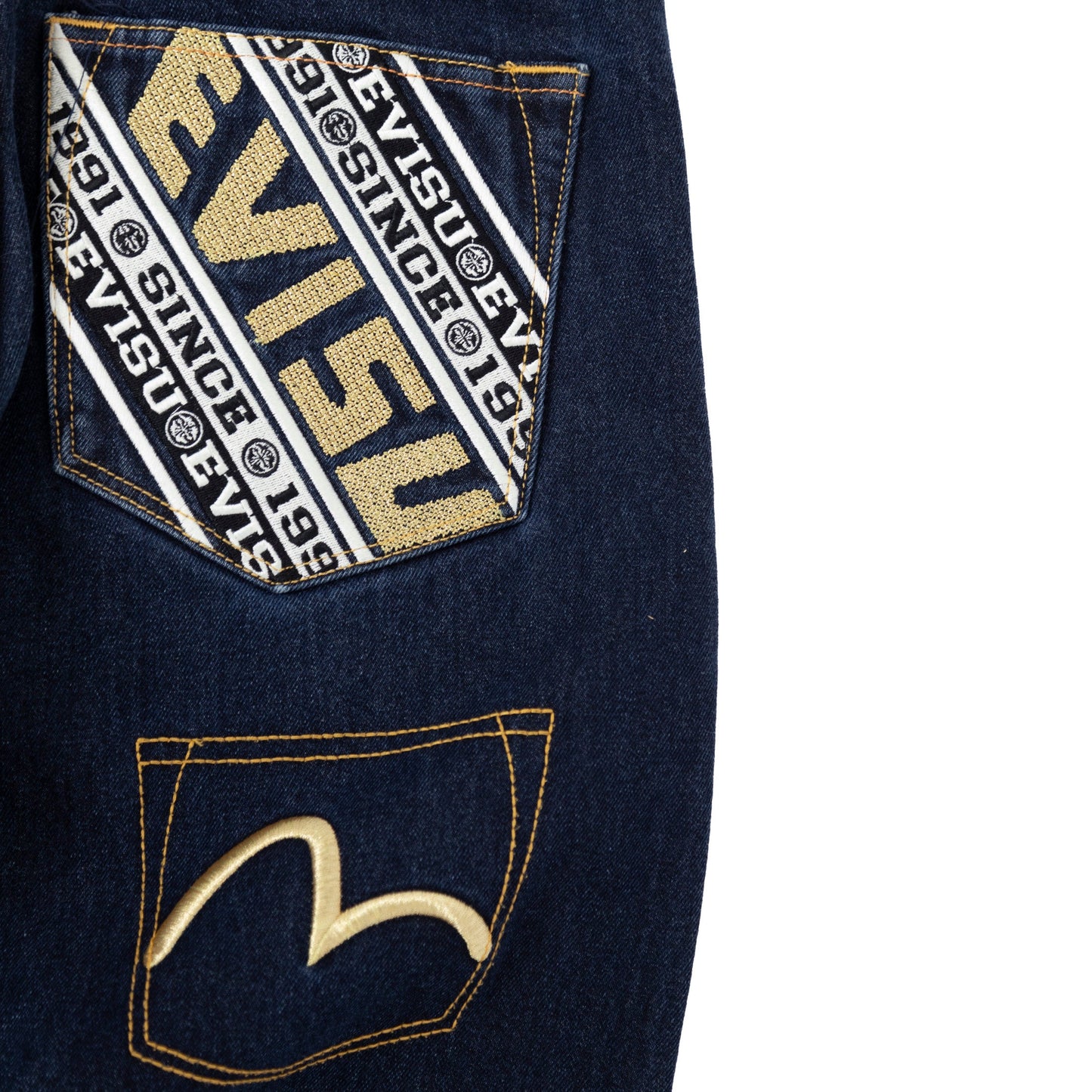 Evisu Since 1991 Multi Pocket Jeans