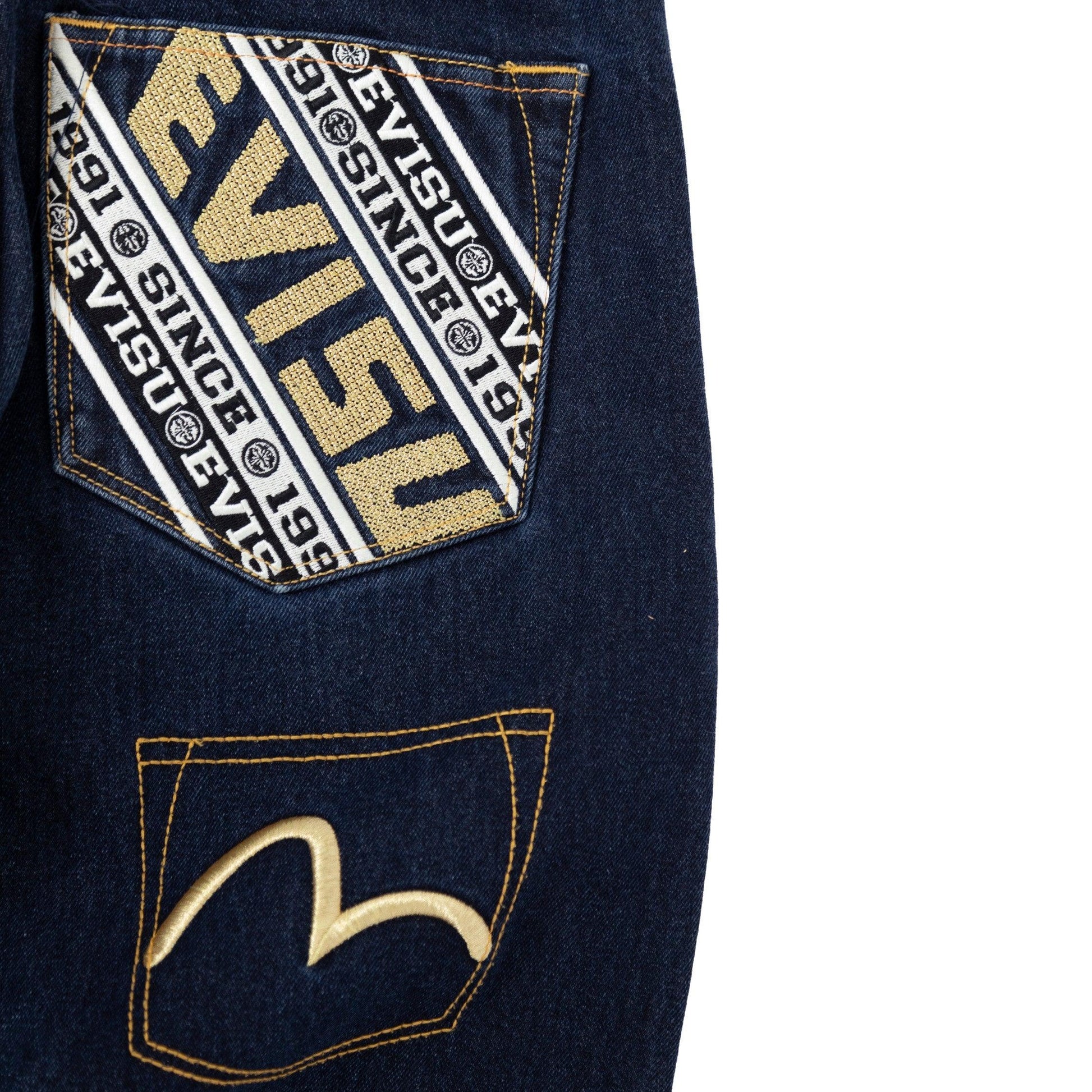 Evisu Since 1991 Multi Pocket Jeans - Known Source