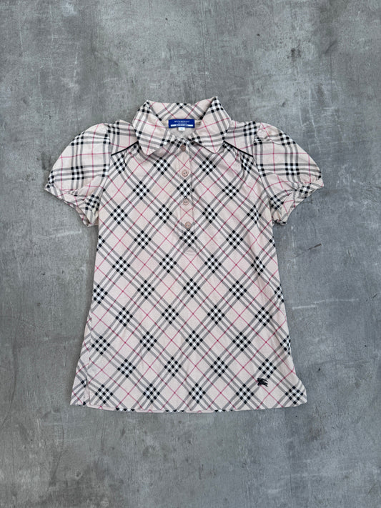 Burberry Blue Label Nova Check Polo Shirt