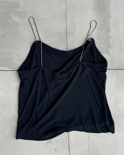 Versace Jeans Couture Black Vest Top - S