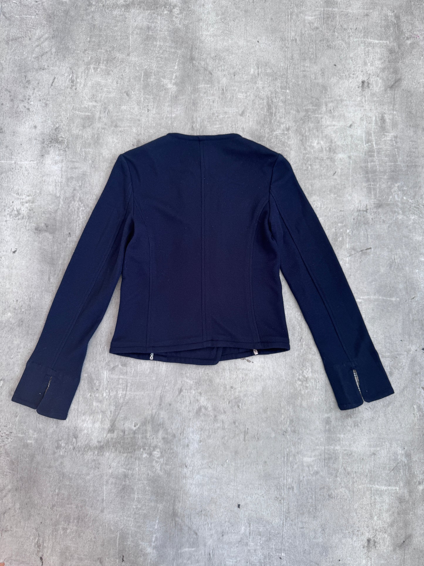 Burberry Blue Label Wool Cropped Jacket