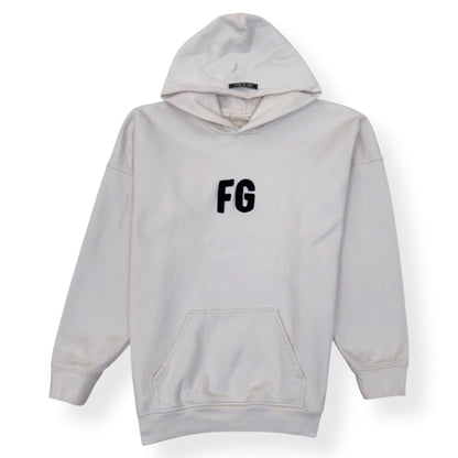 FEAR OF GOD SIXTH COLLECTION HOODIE CREAM / BLACK XL | XL, Black