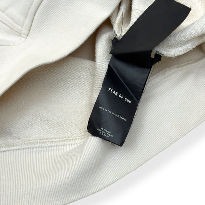 FEAR OF GOD SIXTH COLLECTION HOODIE CREAM / BLACK XL | XL, Black