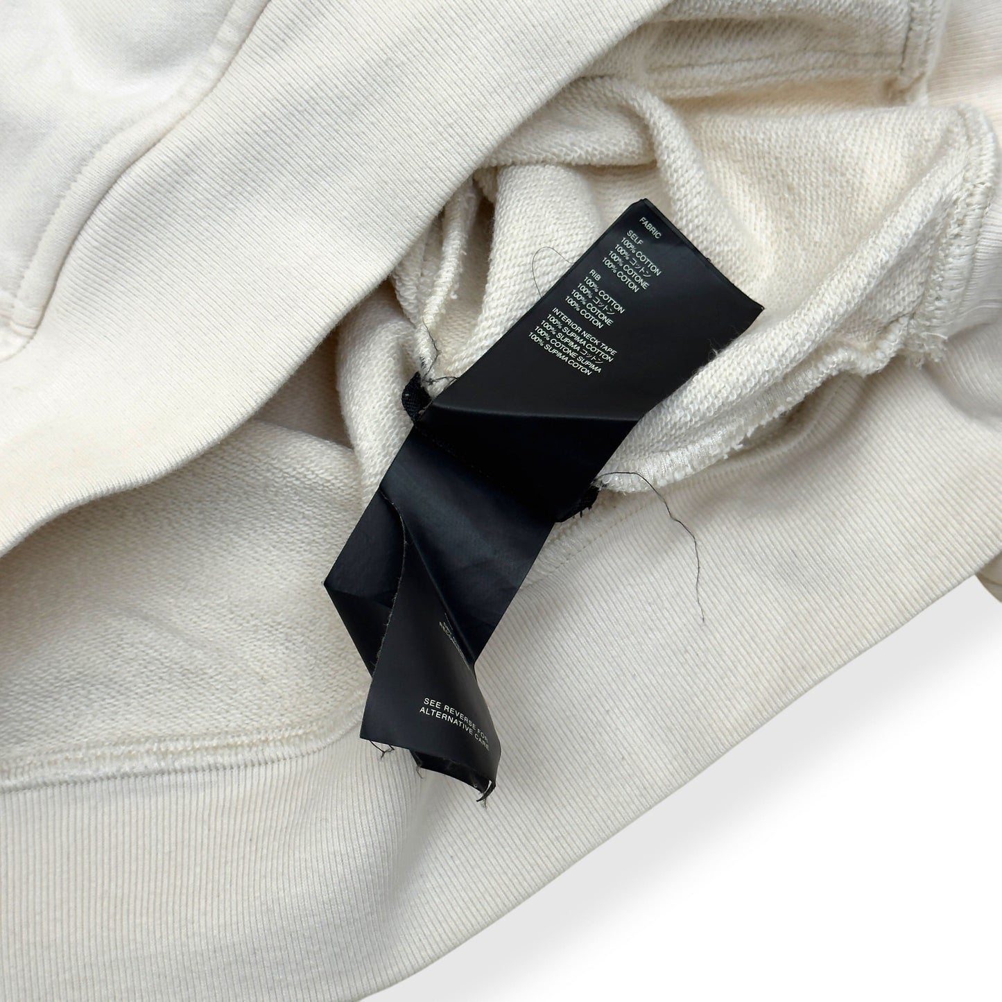 FEAR OF GOD SIXTH COLLECTION HOODIE CREAM / BLACK XL | XL, Black