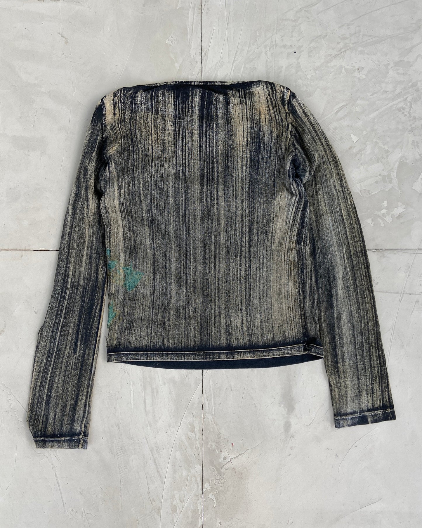 DIESEL CUT-OUT LONG SLEEVE TOP - M | Medium, Black