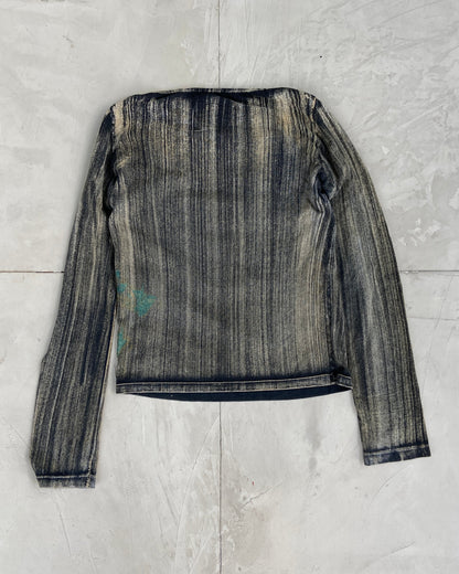 DIESEL CUT-OUT LONG SLEEVE TOP - M | Medium, Black