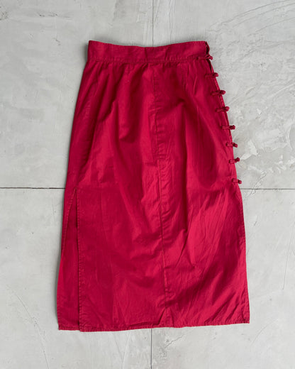 MIU MIU SS03 KNOT MAXI COTTON SKIRT - S