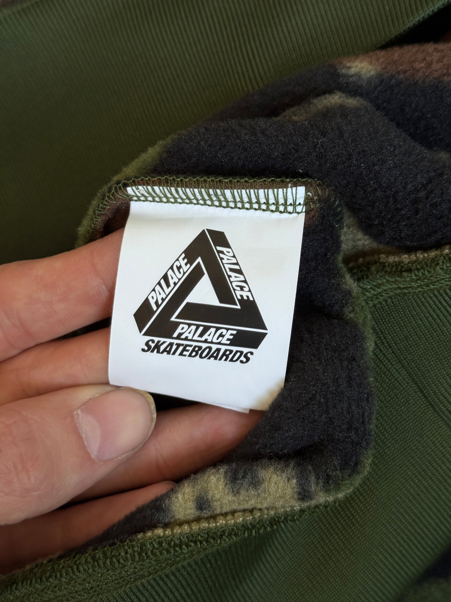 Palace Polartec Camo Hooded Fleece