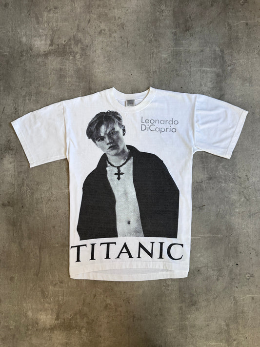 1990s Titanic Promo Leonardo Dicaprio Graphic Tee