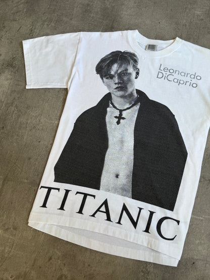 1990s Titanic Promo Leonardo Dicaprio Graphic Tee
