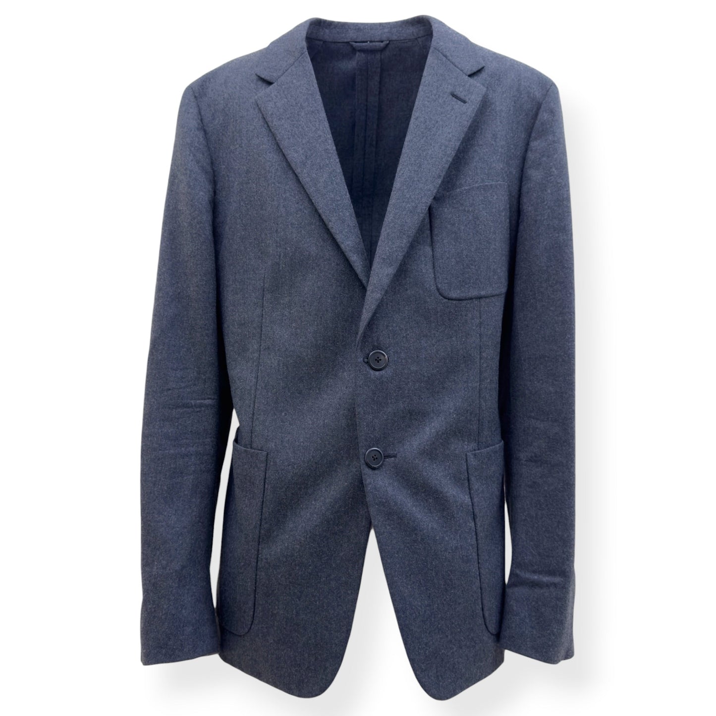 PRADA WOOL BLAZER GREY 54R / XL | XL, Grey