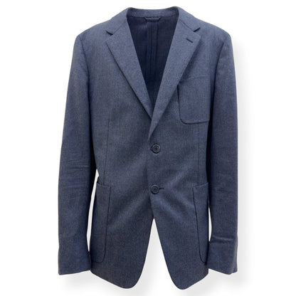 PRADA WOOL BLAZER GREY 54R / XL | XL, Grey