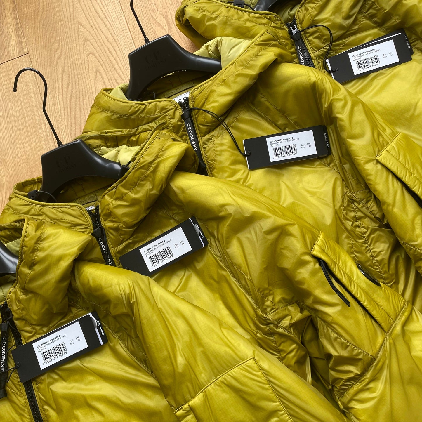 C.P. Company Outline Jacket in Golden Palm (RRP ¬£625) | Medium, Gold